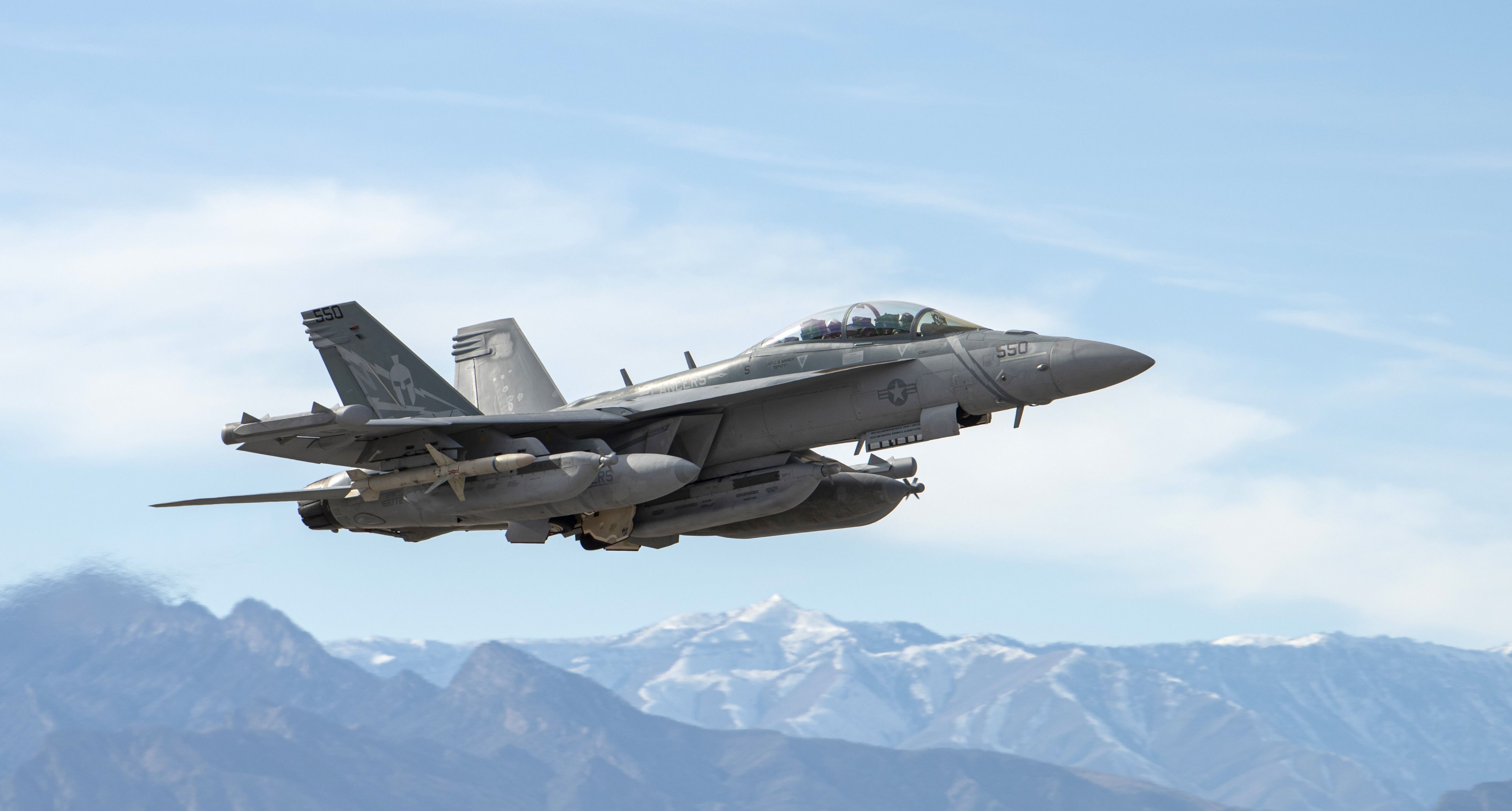 US Navy EA-18G Growler aircraft