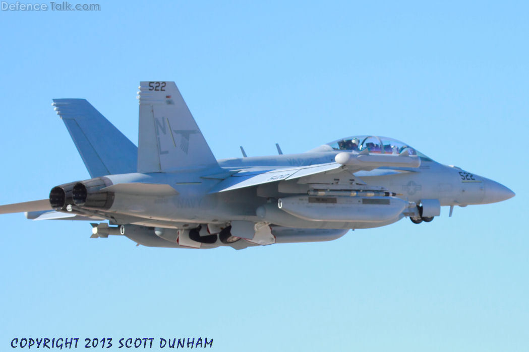 US Navy EA-18G Growler  Electronic Attack Aircraft