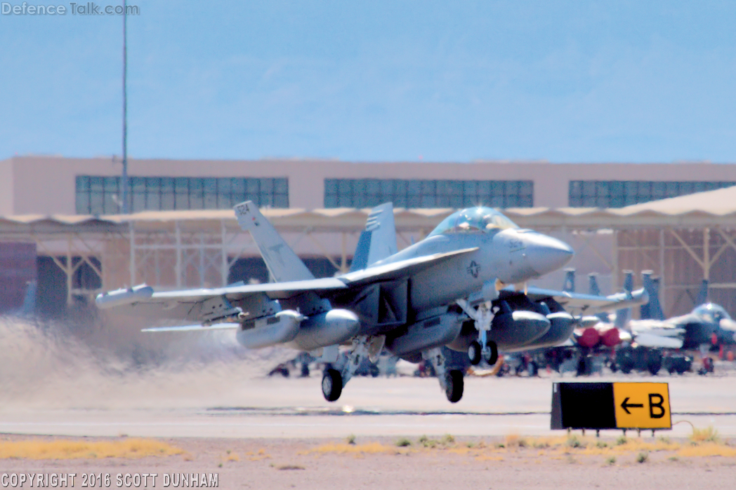 US Navy EA-18G Growler Electronic Attack Aircraft