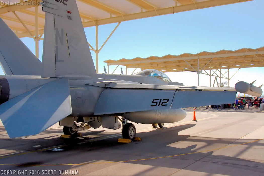 US Navy EA-18G Growler Electronic Attack Aircraft