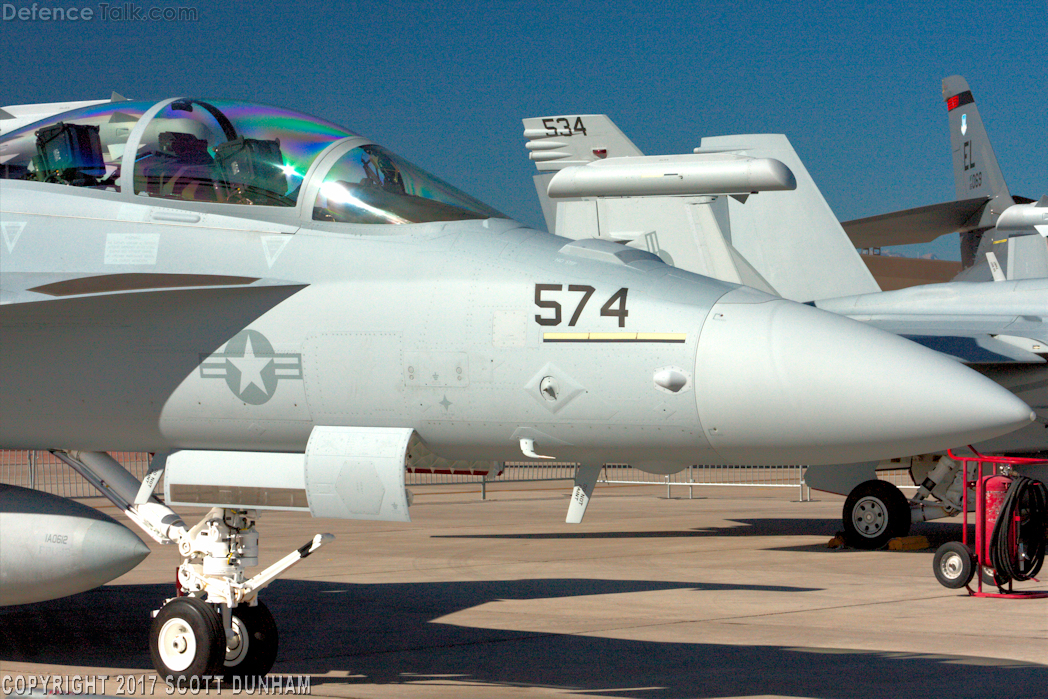 US Navy EA-18G Growler Electronic Attack Aircraft