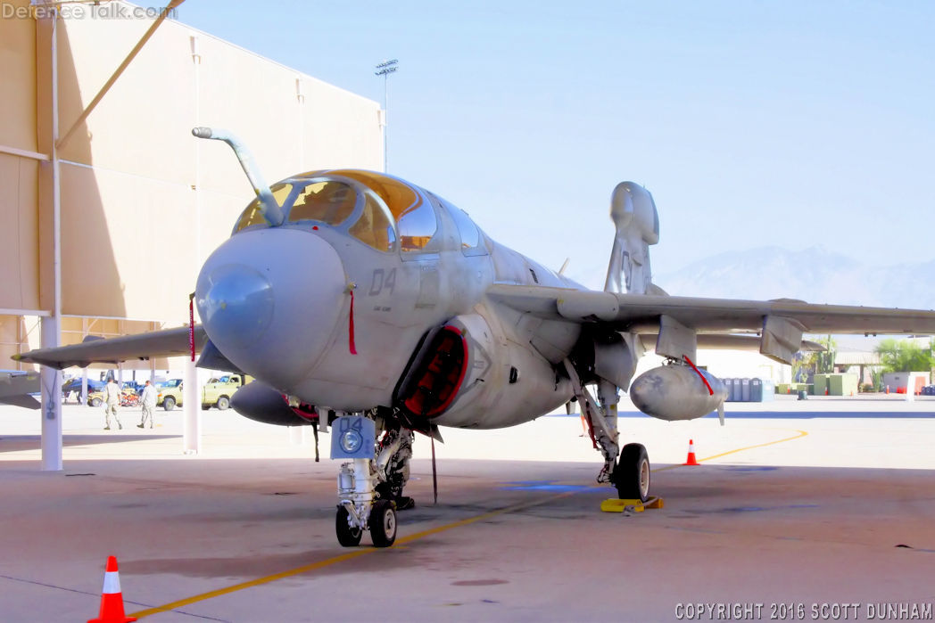 US Navy EA-6B Prowler Electronic Attack Aircraft
