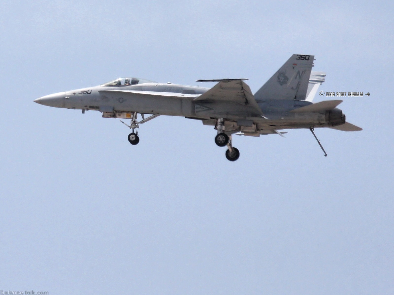 US Navy F-18C Hornet Fighter