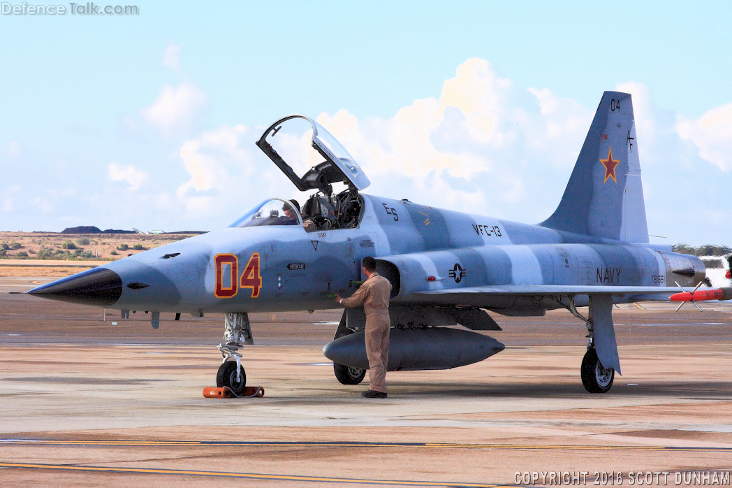 US Navy F-5N Tiger II Aggressor Fighter