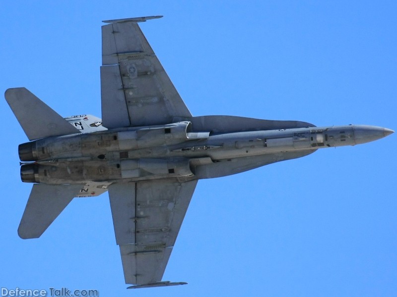 US Navy F/A 18-C Hornet Fighter