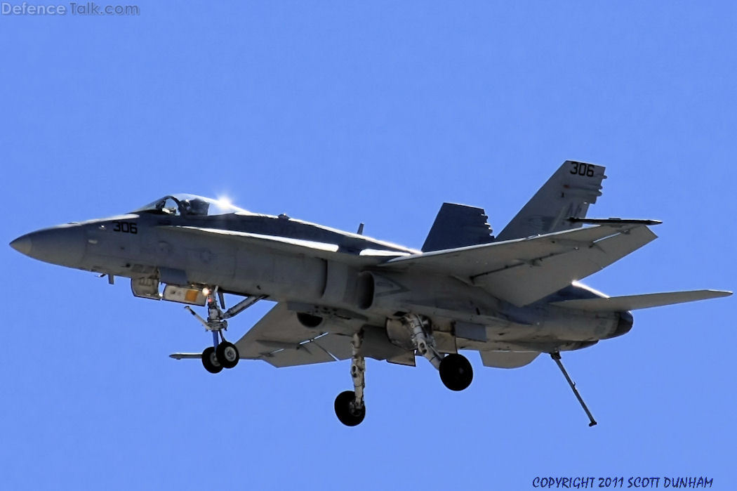 US Navy F/A-18-C Hornet Fighter