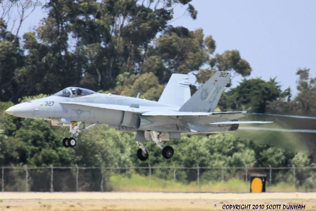 US Navy F/A-18C Hornet Fighter Aircraft