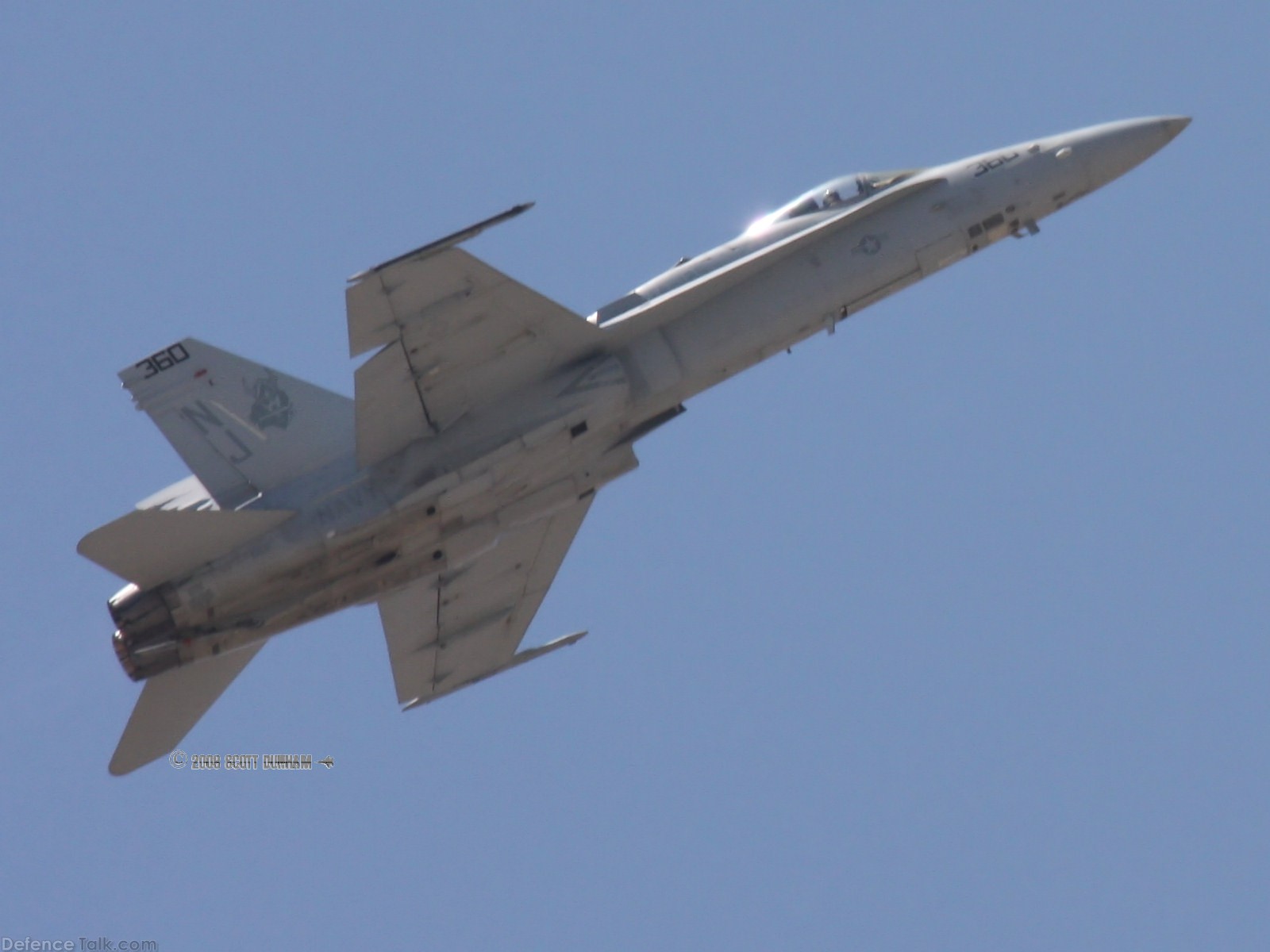 US Navy F/A-18C Hornet Fighter