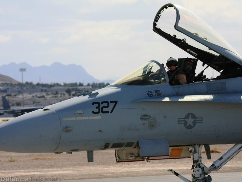 US Navy F/A-18C Hornet Fighter