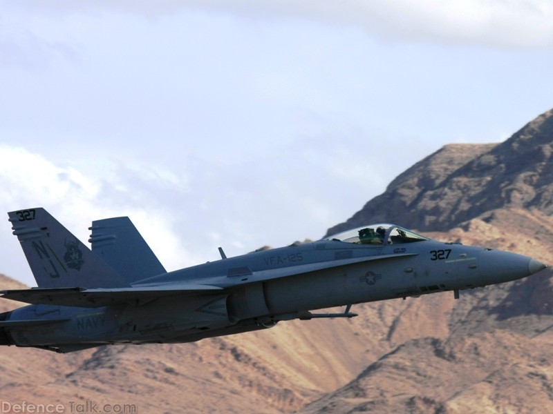 US Navy F/A-18C Hornet Fighter