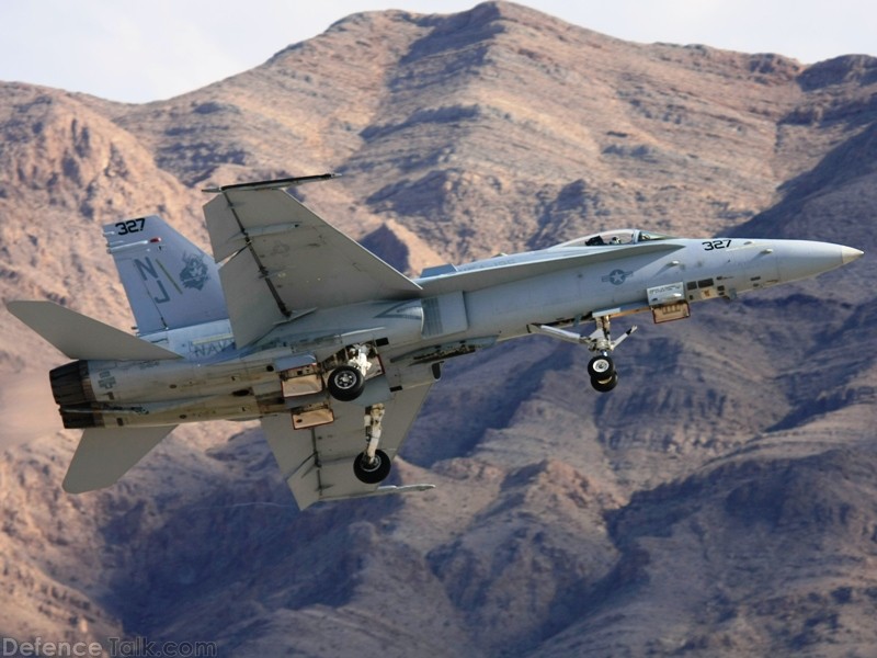 US Navy F/A-18C Hornet Fighter