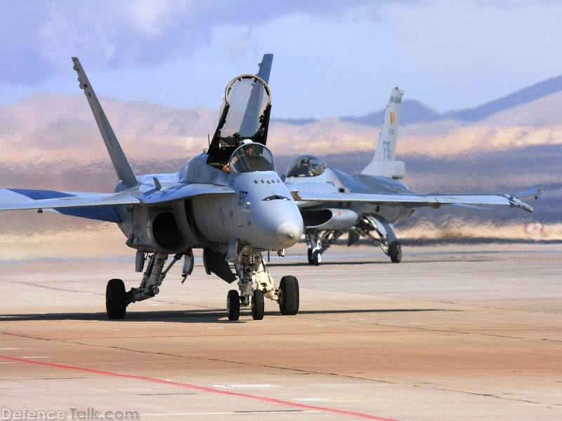 US Navy F/A-18C Hornet Fighter