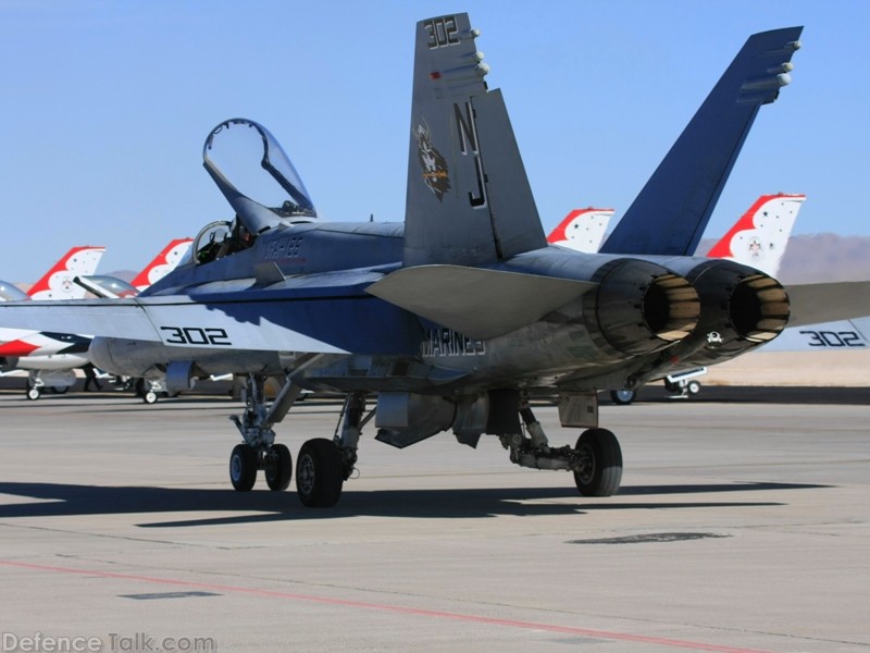 US Navy F/A-18C Hornet Fighter