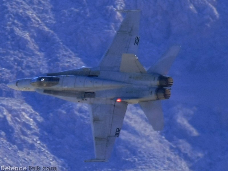 US Navy F/A-18C Hornet Fighter