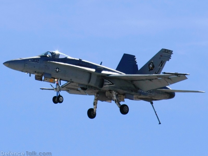 US Navy F/A-18C Hornet Fighter