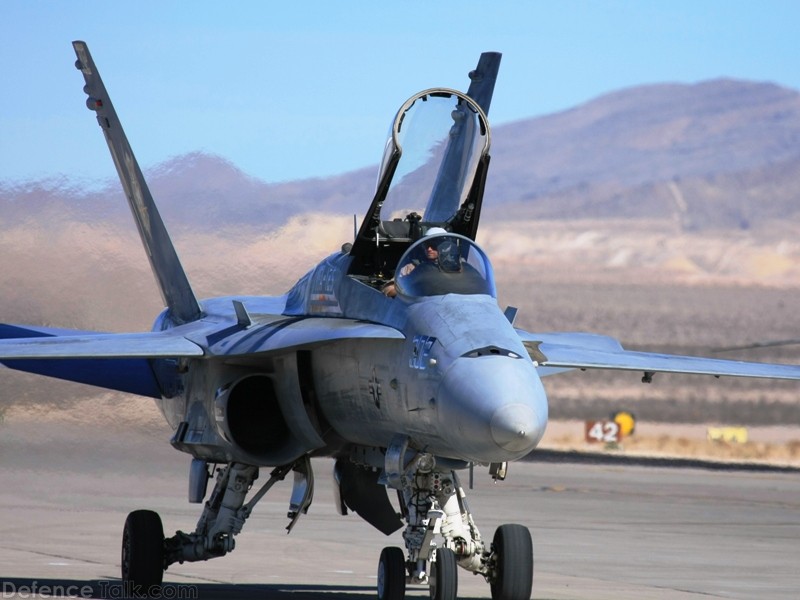 US Navy F/A-18C Hornet Fighter