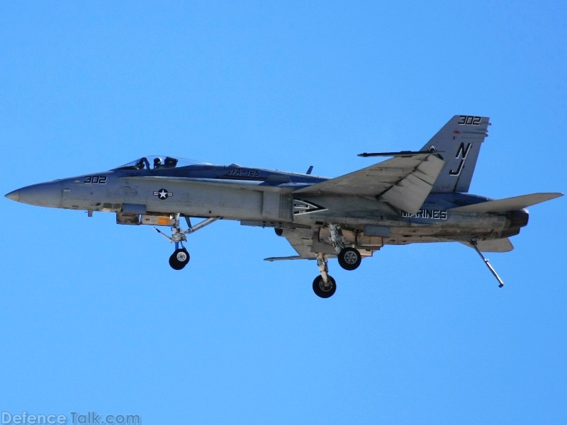 US Navy F/A-18C Hornet Fighter