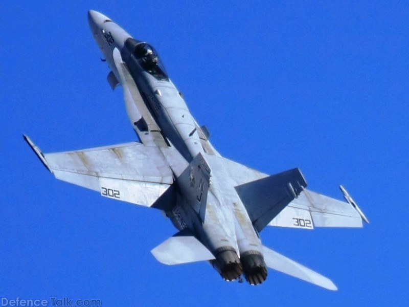 US Navy F/A-18C Hornet Fighter