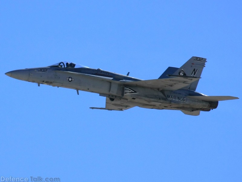 US Navy F/A-18C Hornet Fighter