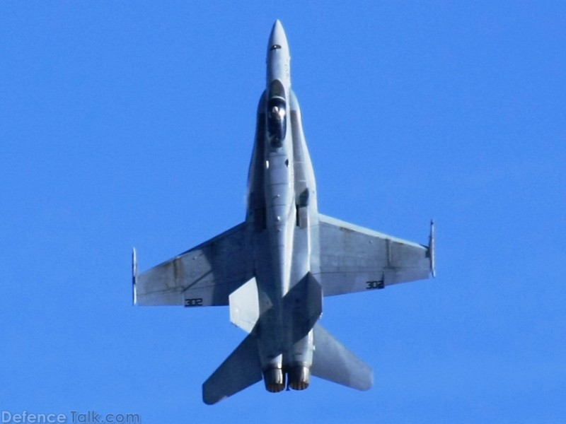 US Navy F/A-18C Hornet Fighter