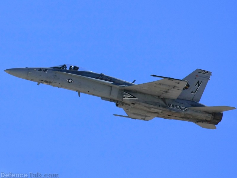 US Navy F/A-18C Hornet Fighter