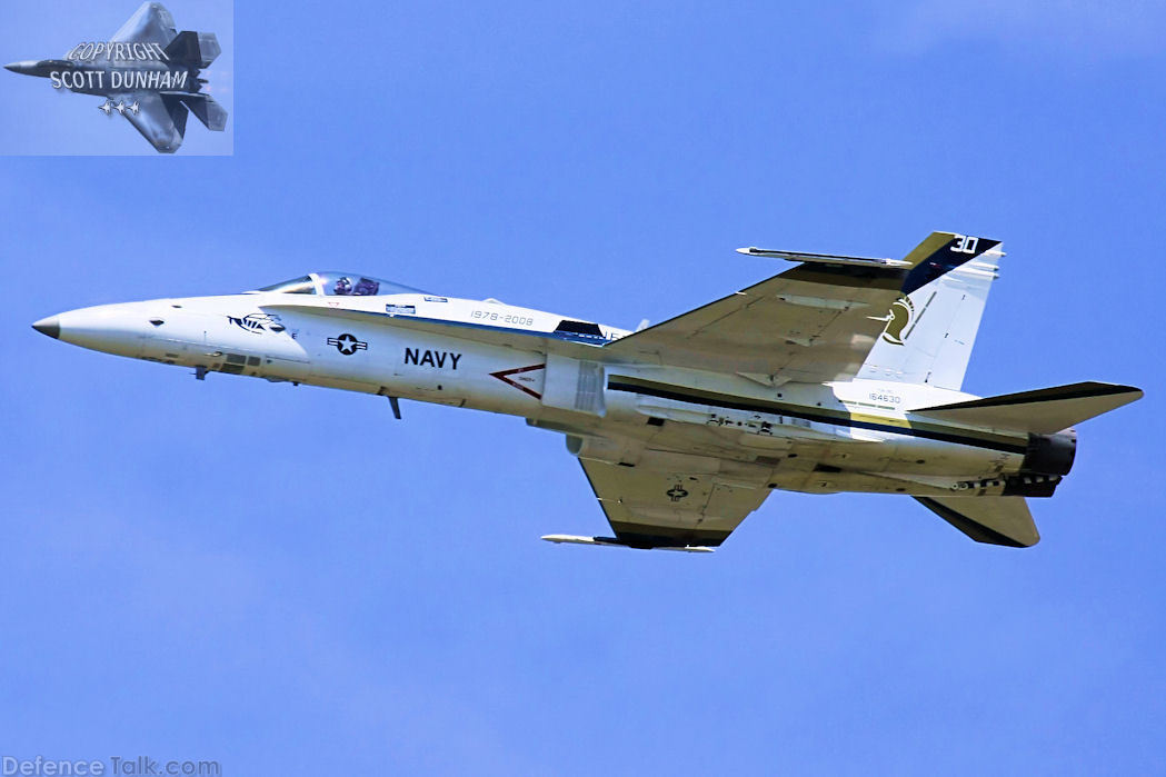 US Navy F/A-18C Hornet Fighter