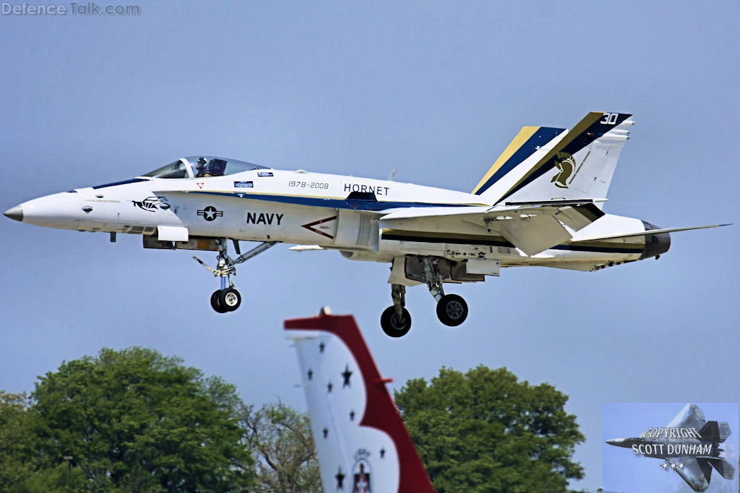 US Navy F/A-18C Hornet Fighter