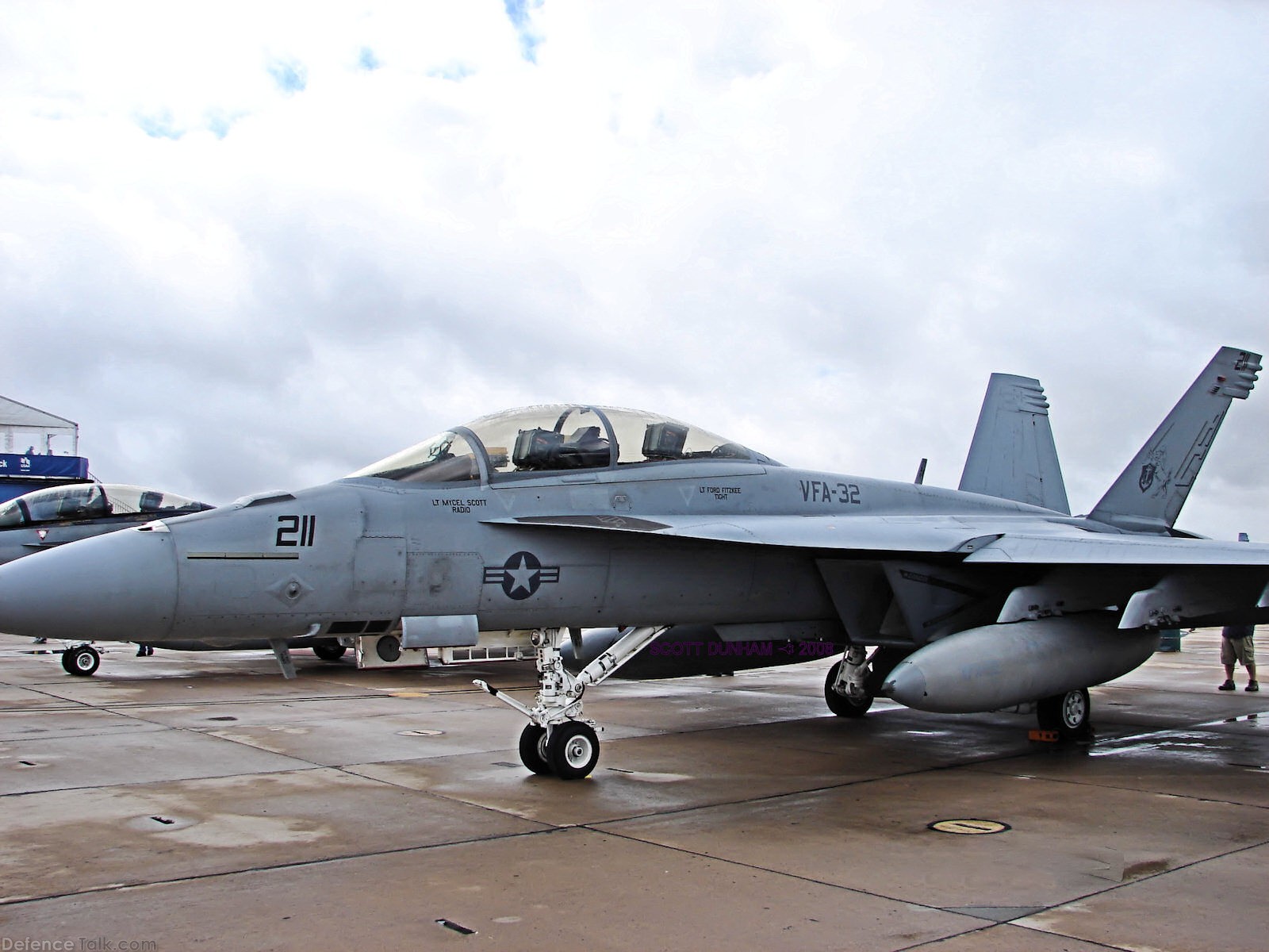 US Navy F/A-18F Super Hornet Fighter