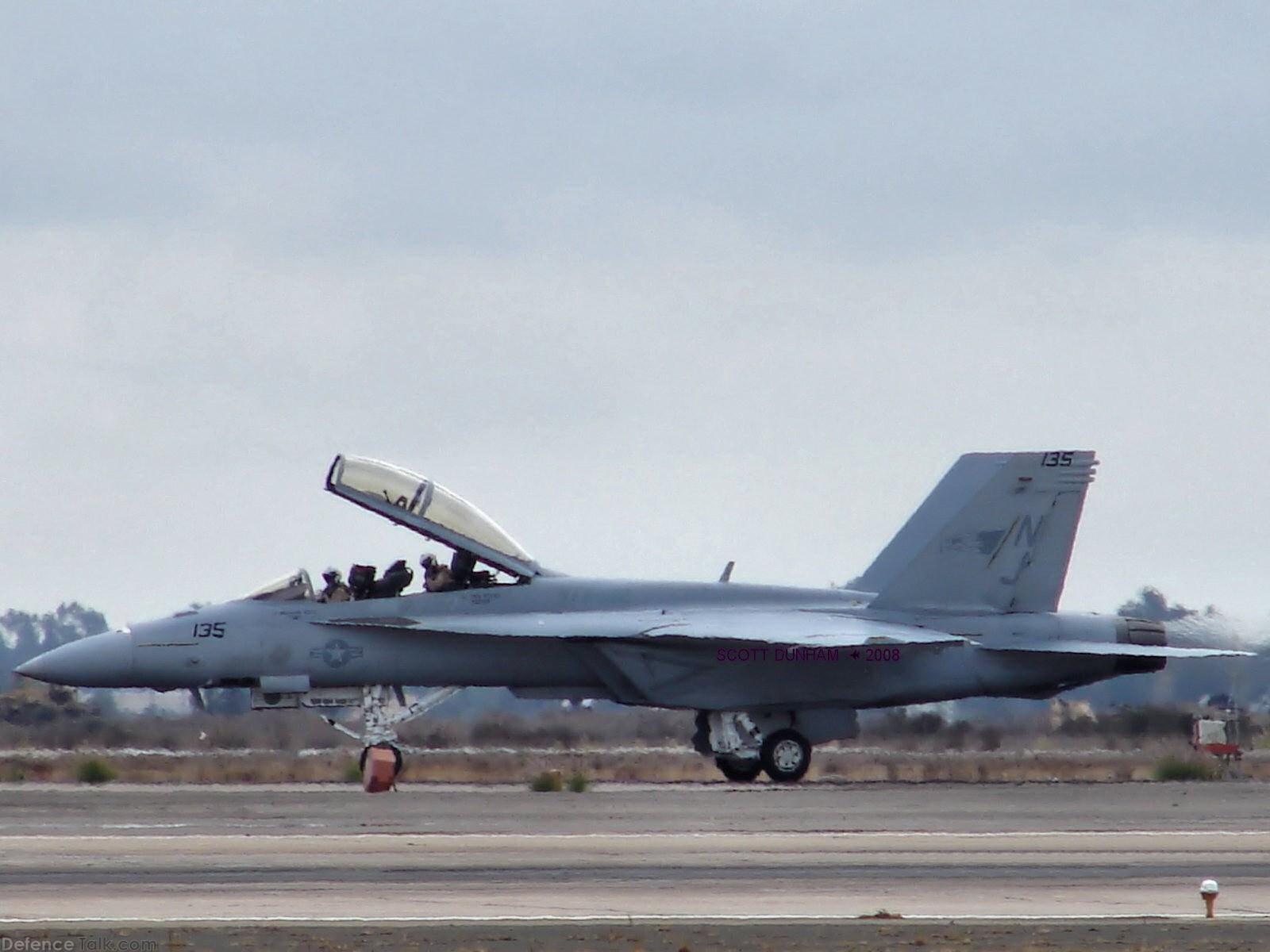 US Navy F/A-18F Super Hornet Fighter