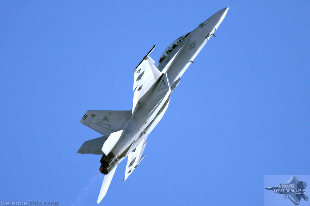 US Navy F/A-18F Super Hornet Fighter