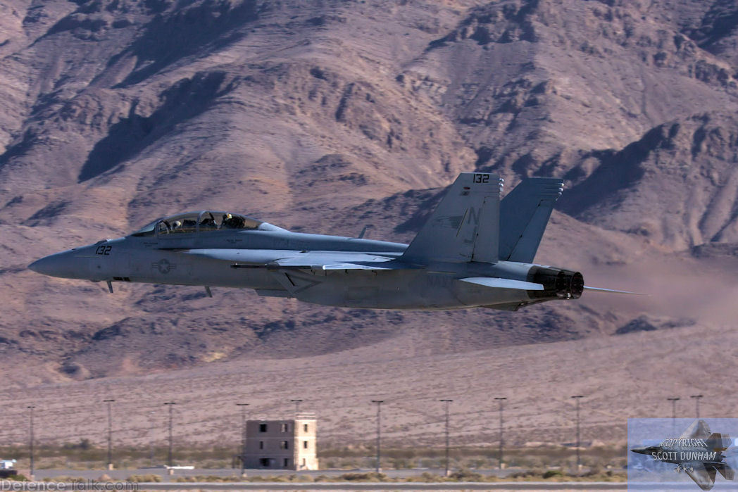 US Navy F/A-18F Super Hornet Fighter