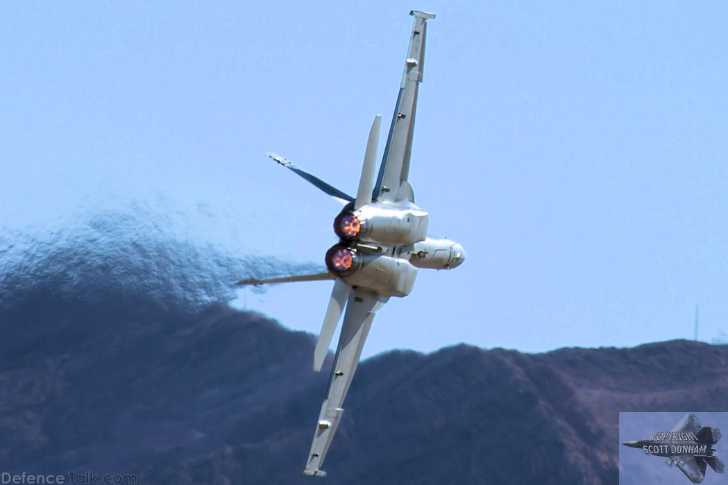 US Navy F/A-18F Super Hornet Fighter