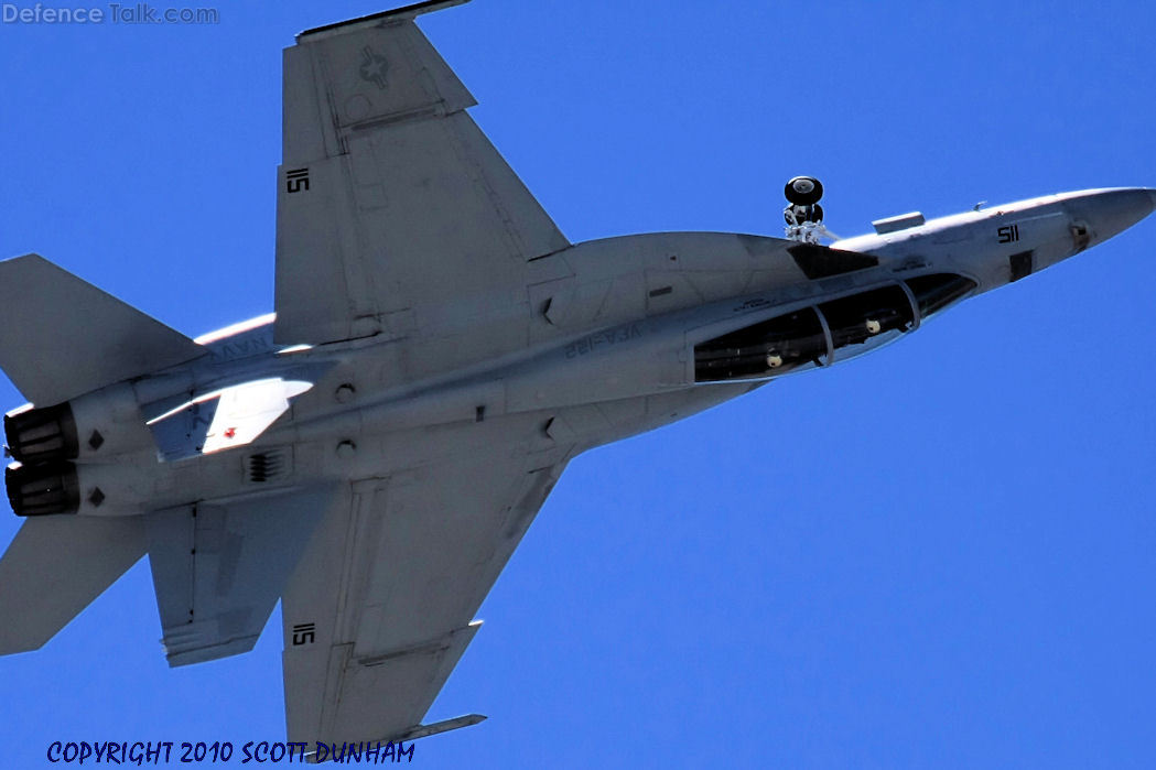 US Navy F/A-18F Super Hornet Fighter