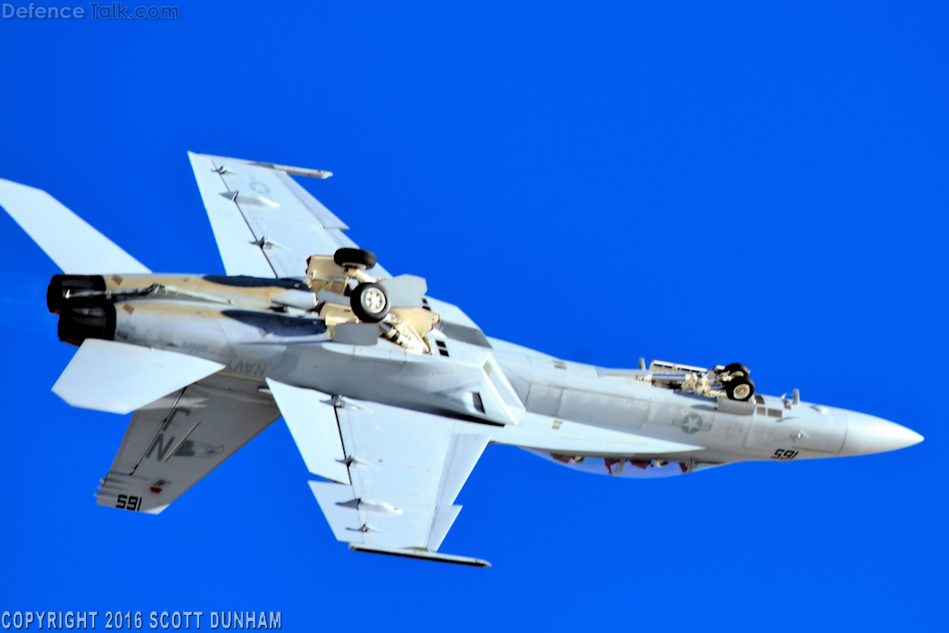 US Navy F/A-18F Super Hornet Fighter