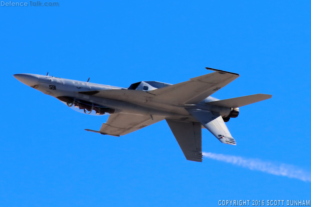 US Navy F/A-18F Super Hornet Fighter