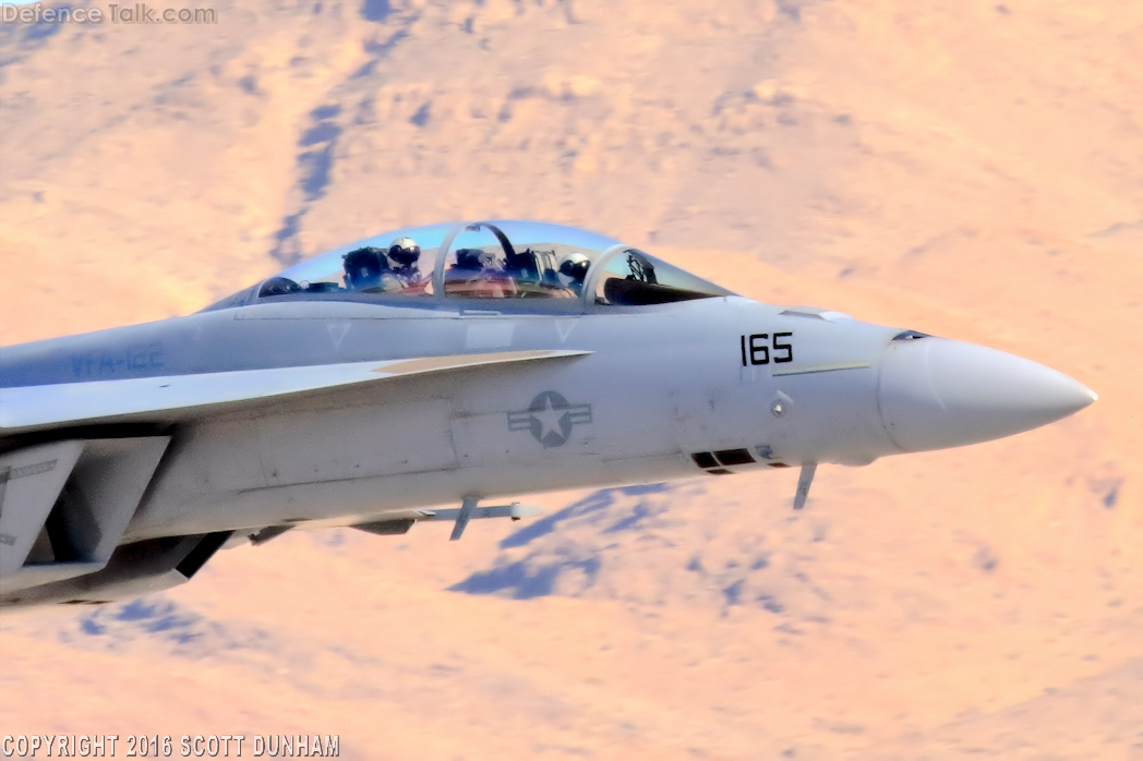 US Navy F/A-18F Super Hornet Fighter