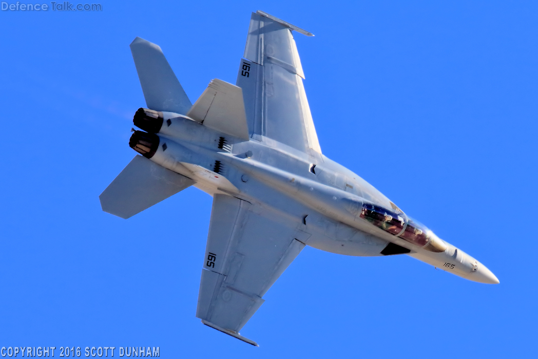 US Navy F/A-18F Super Hornet Fighter