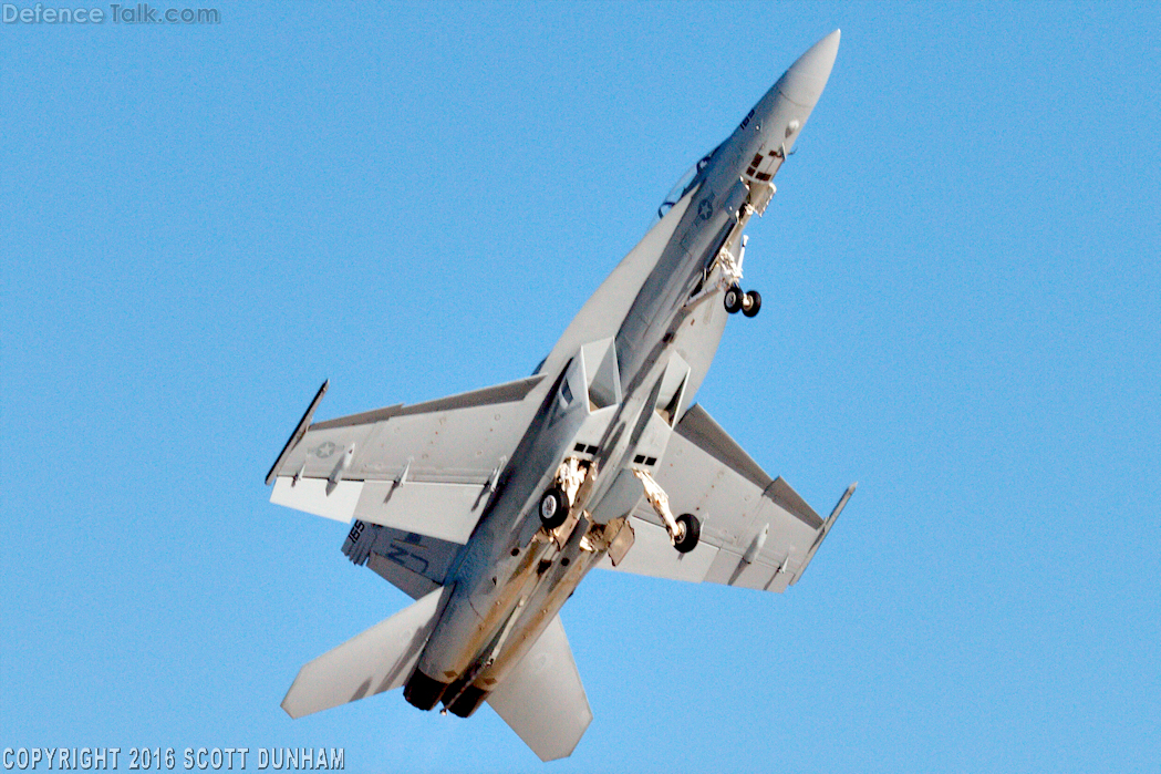 US Navy F/A-18F Super Hornet Fighter