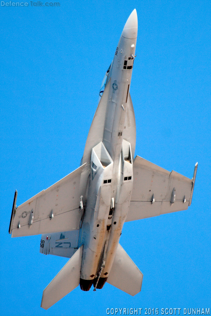 US Navy F/A-18F Super Hornet Fighter