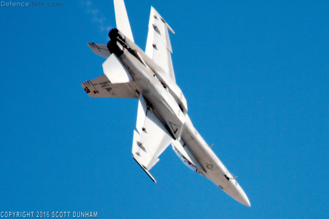 US Navy F/A-18F Super Hornet Fighter