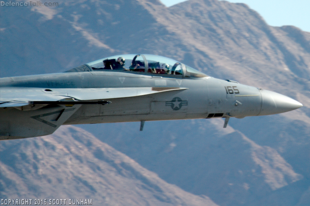 US Navy F/A-18F Super Hornet Fighter