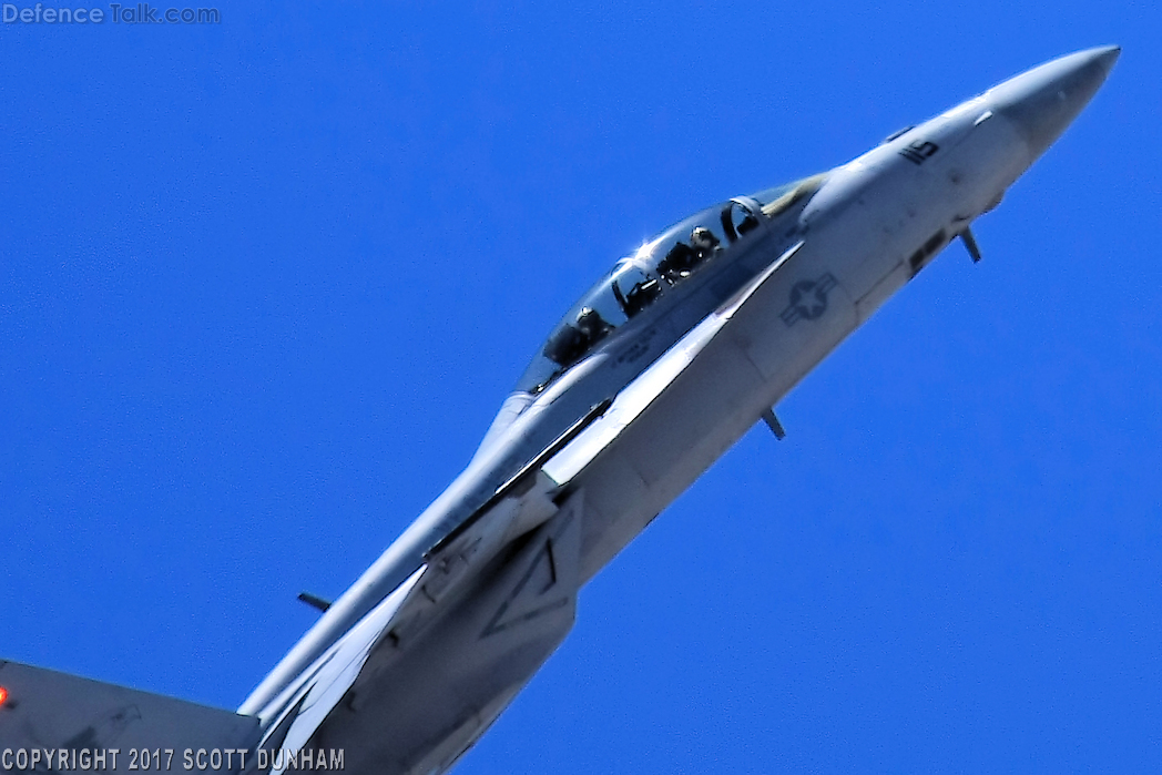 US Navy F/A-18F Super Hornet Fighter