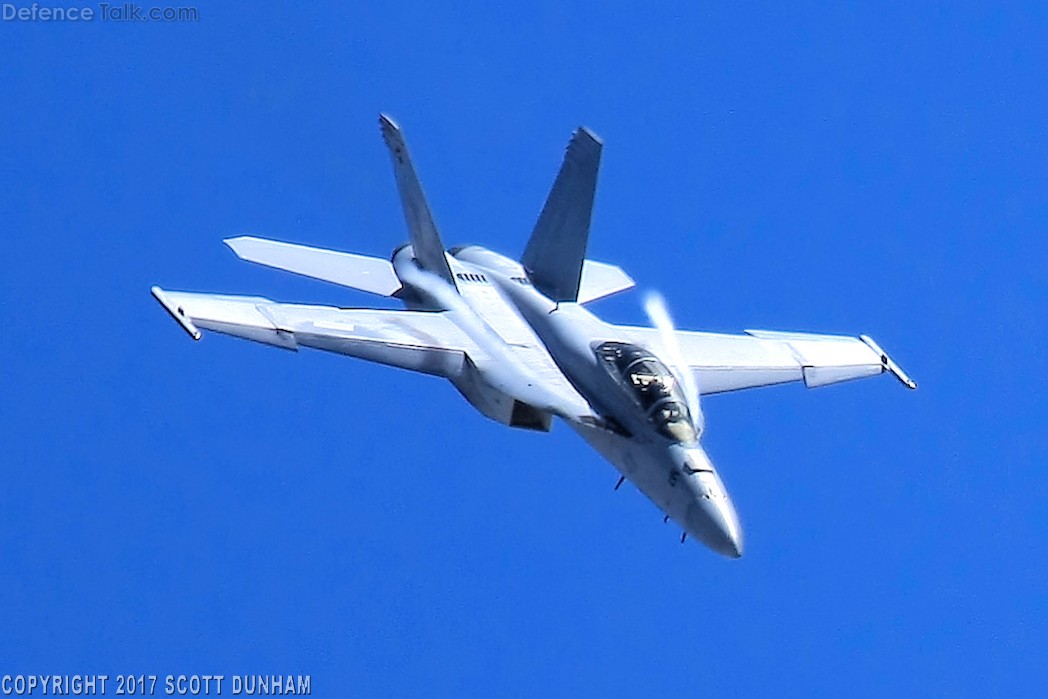 US Navy F/A-18F Super Hornet Fighter