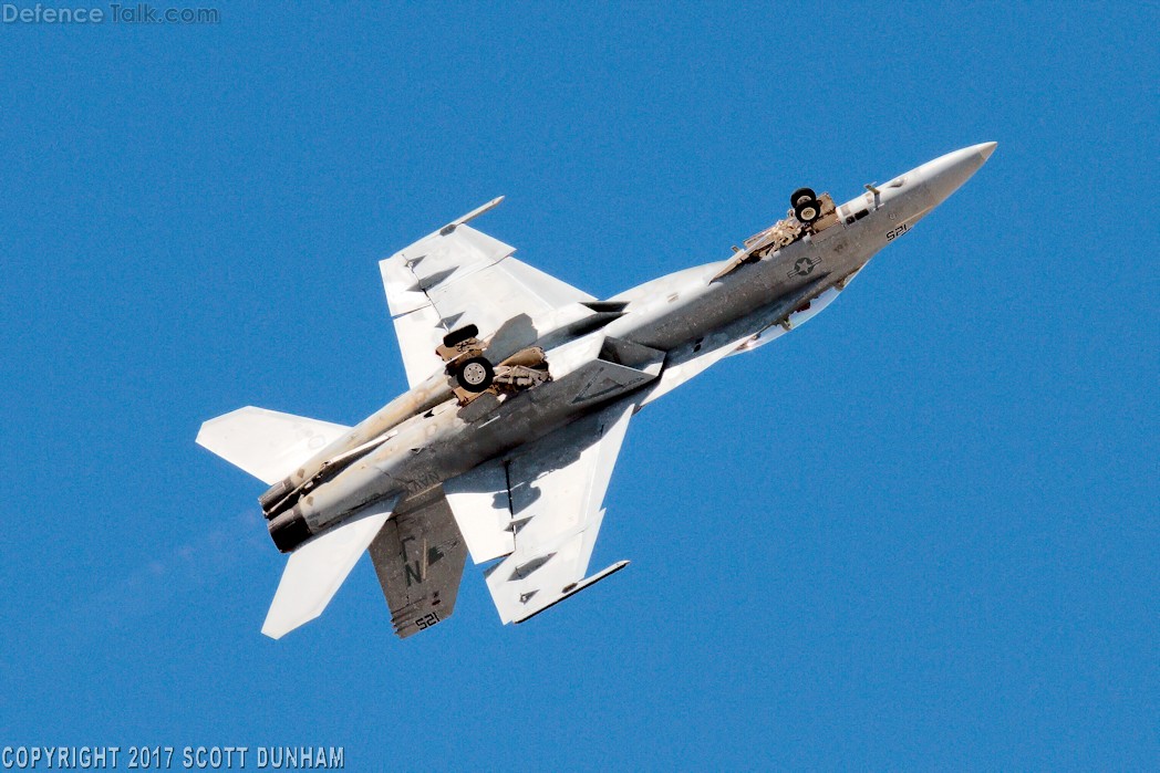 US Navy F/A-18F Super Hornet Fighter