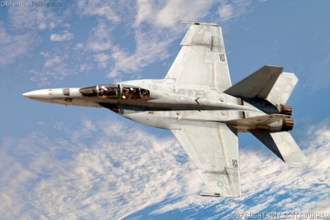 US Navy F/A-18F Super Hornet Fighter