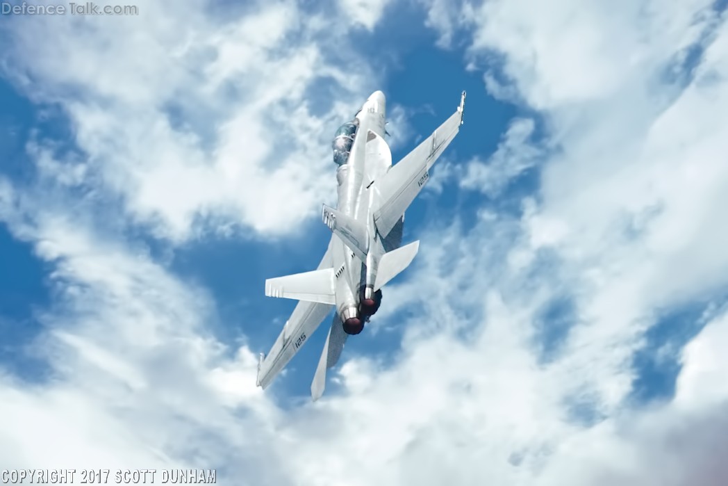 US Navy F/A-18F Super Hornet Fighter