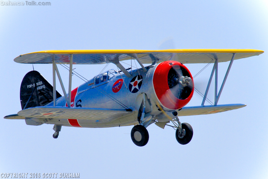 US Navy F3F Biplane Fighter