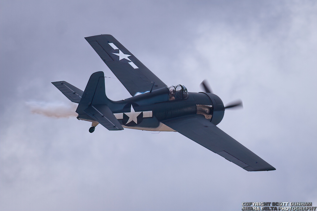 US Navy F4F Wildcat Fighter Aircraft