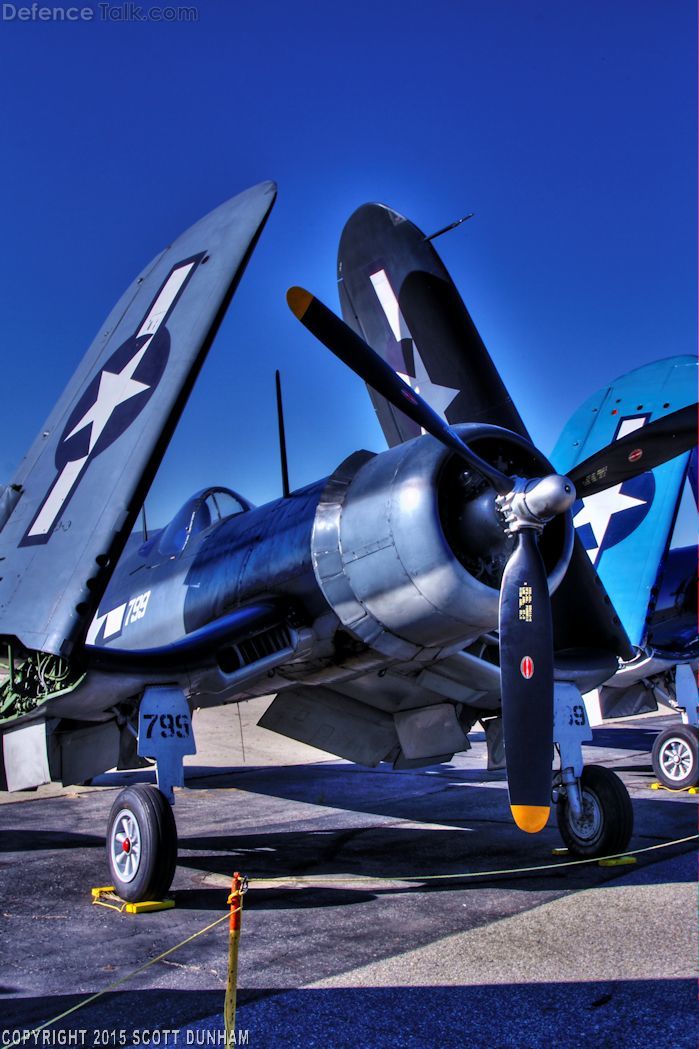 US Navy F4U Corsair Fighter