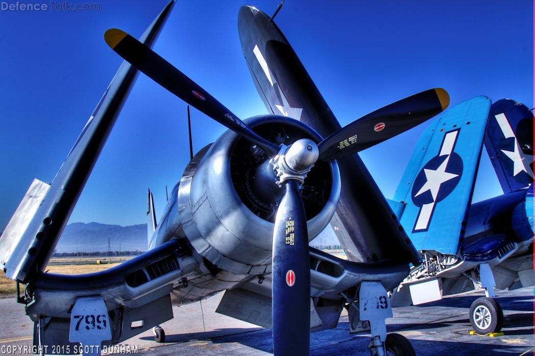 US Navy F4U Corsair Fighter